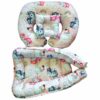 3 Piece Cotton Baby Lounger Set Model Unicorn
