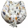 3 Piece Cotton Baby Nest Set with Animal Design