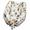 3 Piece Cotton Baby Nest Set with Animal Design