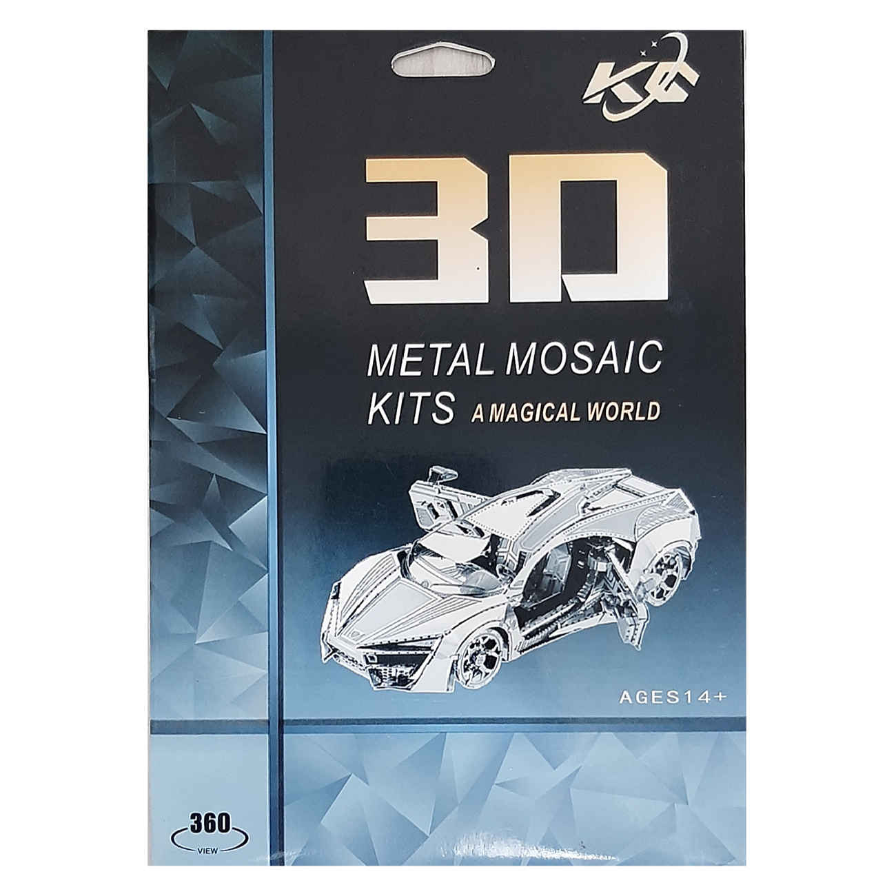 3D Metal Puzzle – Bicycle Model Kit