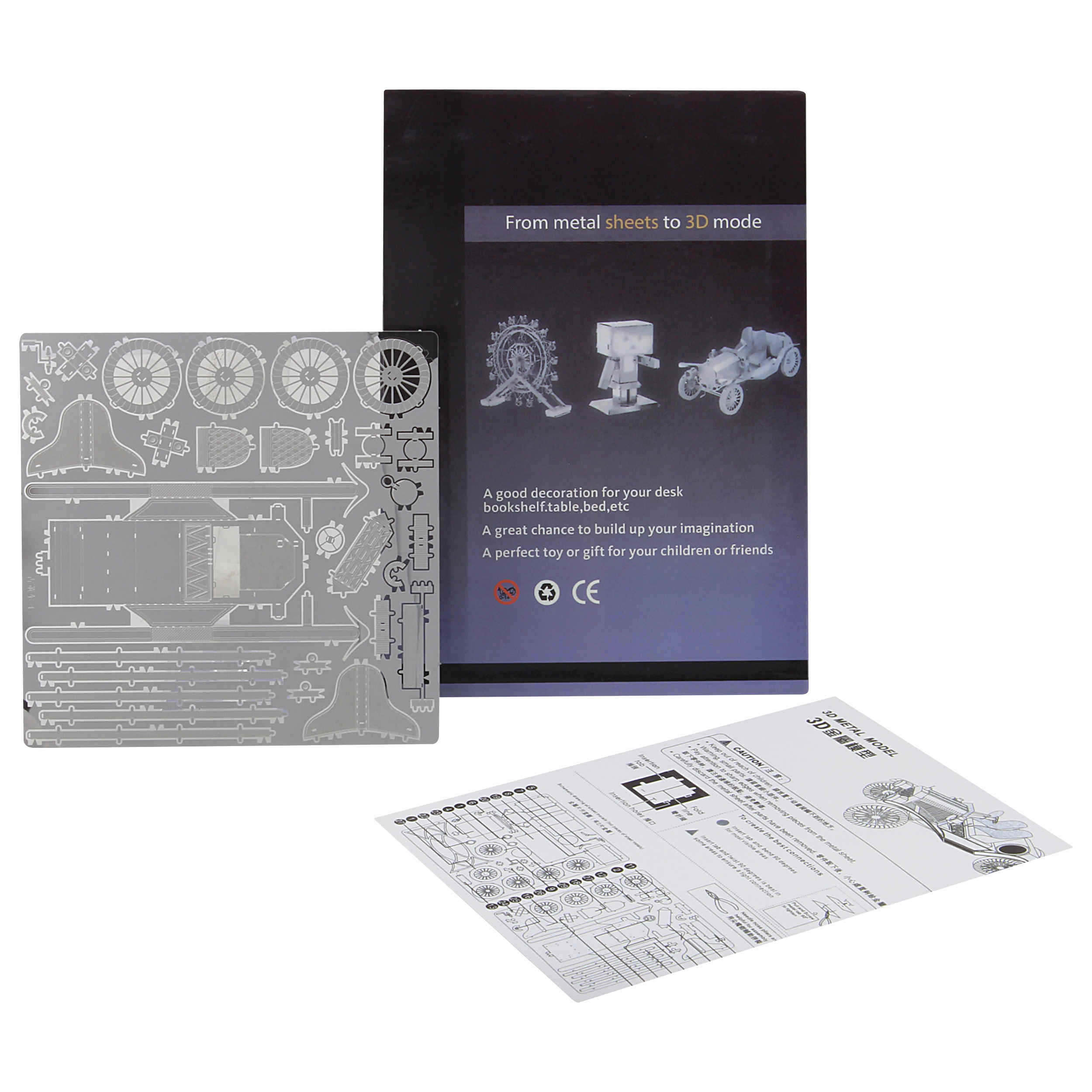 3D Metal Puzzle – Classic Car Model Kit