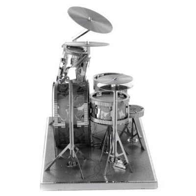 3D Metal Puzzle – Drum Set Suitable for Kids & Adults