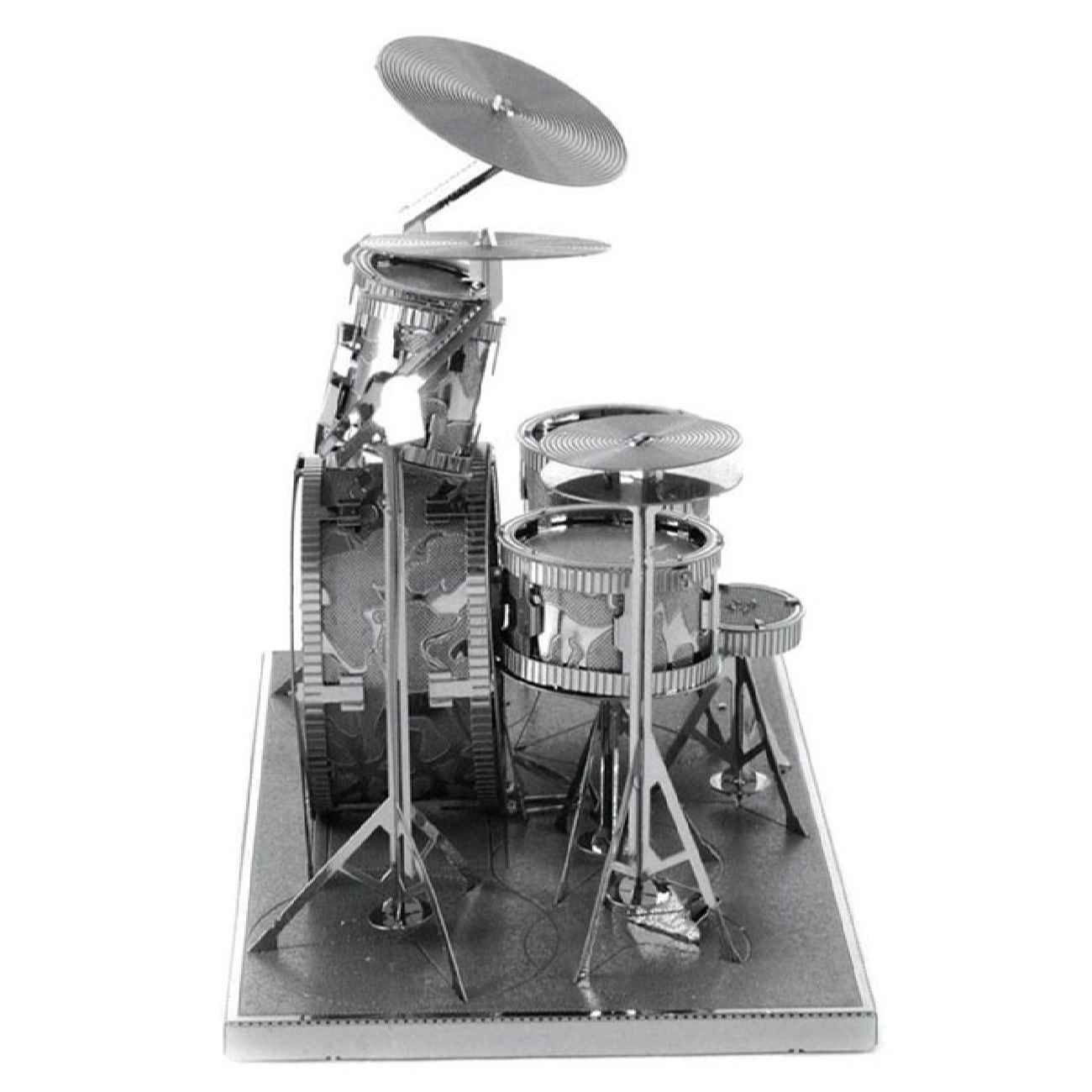 3D Metal Puzzle – Drum Set Suitable for Kids & Adults