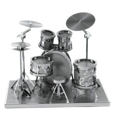 3D Metal Puzzle – Drum Set Suitable for Kit & Adults