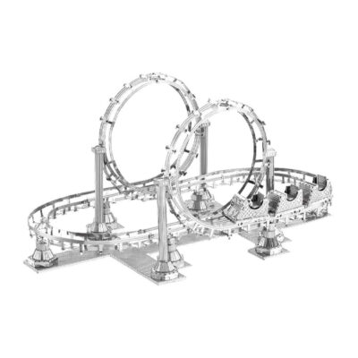 3D Metal Puzzle – Roller Coaster Model Kit