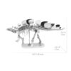 3D Metal Puzzle - Stegosaurus Model Kit