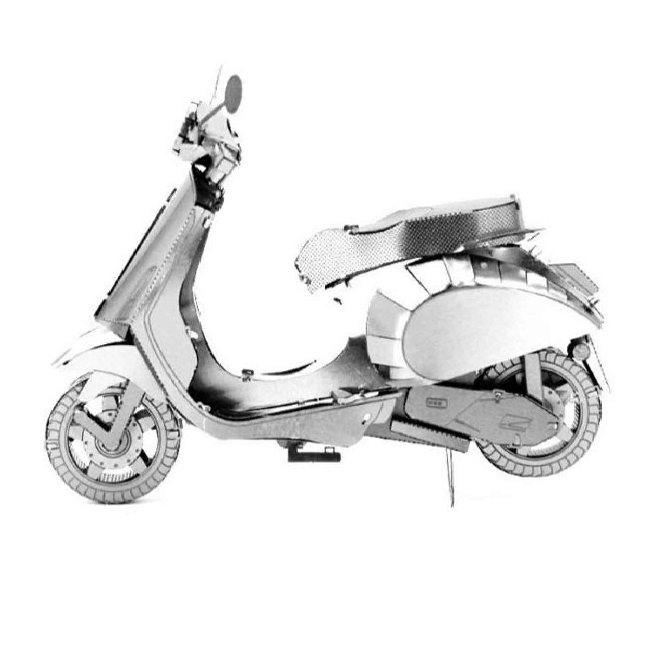 3D Metal Puzzle – Vespa Motorbike Model Kit