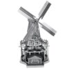 3D Metal Puzzle - Windmill Suitable for Kit & Adults
