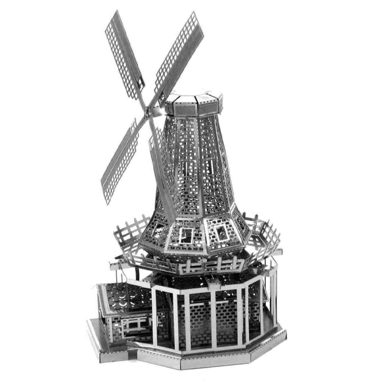 3D Metal Puzzle – Windmill Suitable for Kit & Adults