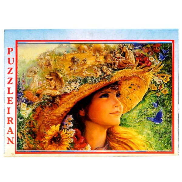 500-Piece Jigsaw Puzzle: A Girl with Hat – Ideal for Adults
