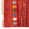 Authentic Persian Gabbeh Wool Rug Handwoven in Fars Geometric