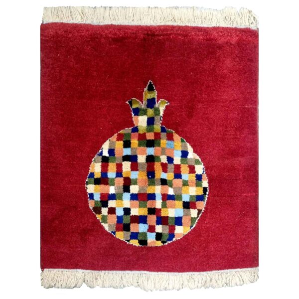 Authentic Genuine Persian Gabbeh Wool Rug Handwoven in Golestan