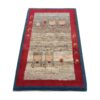 Authentic Genuine Persian Gabbeh Wool Rug Handwoven with Camel Motif