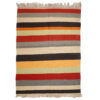 Authentic Persian Wool Kilim Rug Handwoven in Isfahan Striped