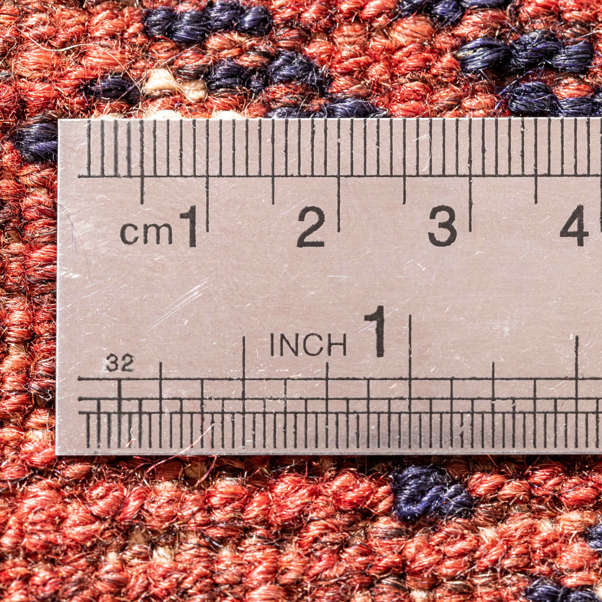 Authentic Persian Wool Carpet Hand-Knotted in Chaharmahal & Bakhtiari