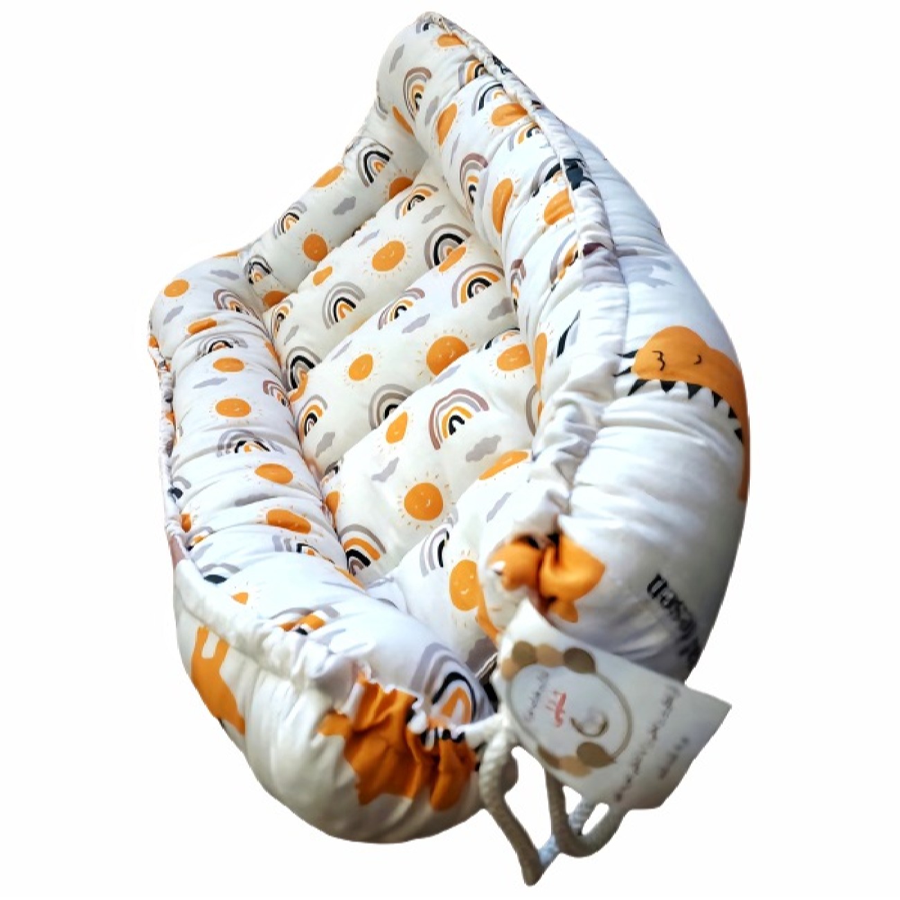 Baby Lounger with Dinosaur Design for Newborn