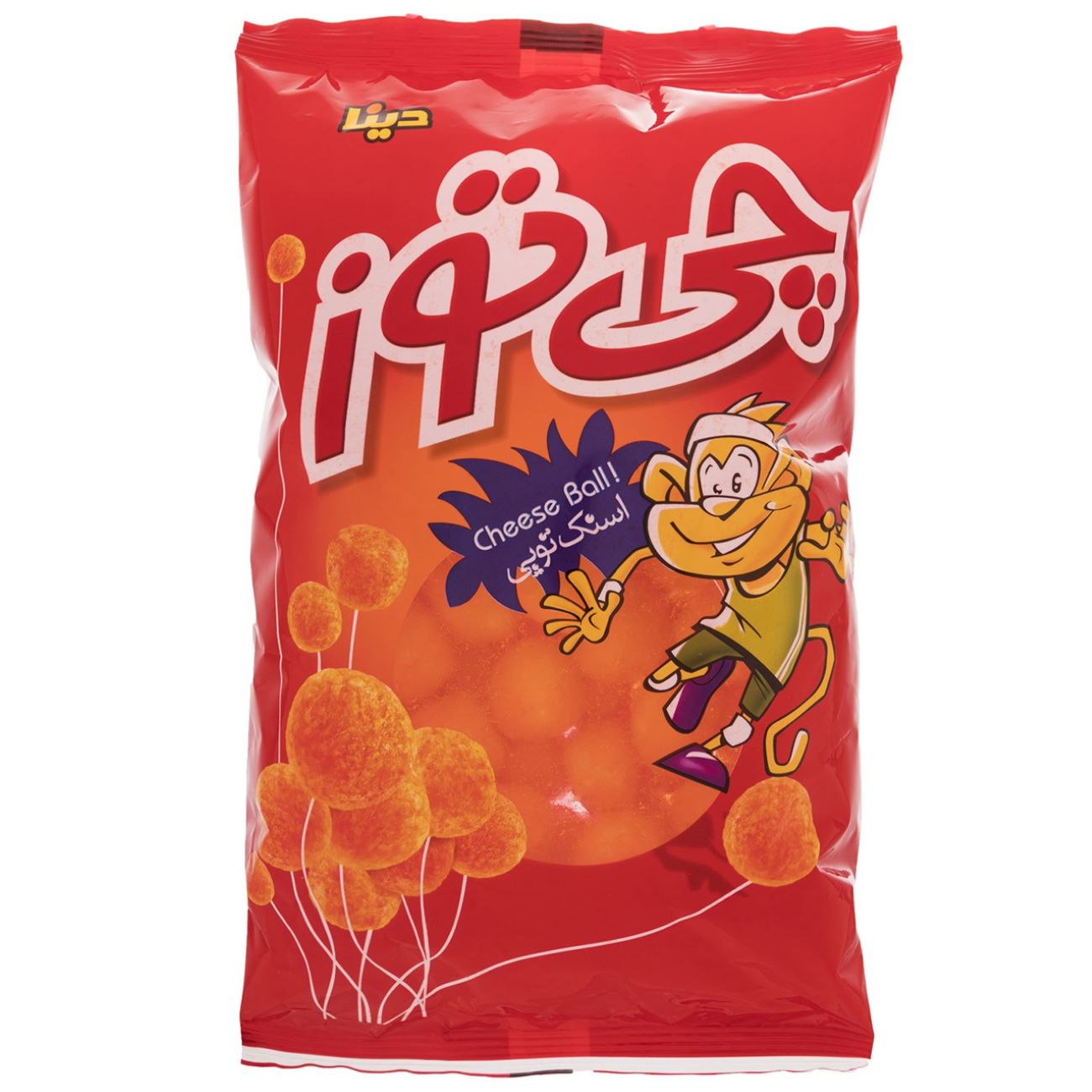 Cheetoz Puffed Cheese Balls Iranian Pofak - Snack, 90 gr (10x)