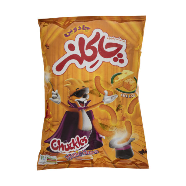 Chuckles Iranian Pofak - Cheese Puffed Snack, 80 gr (10x)