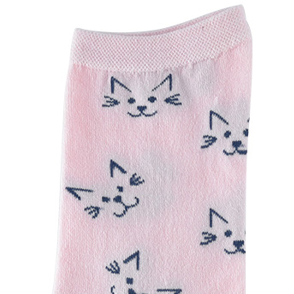 Cotton Socks for Women Cat Model