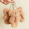 Handmade Crochet Keychain - Tiny Bear Shape