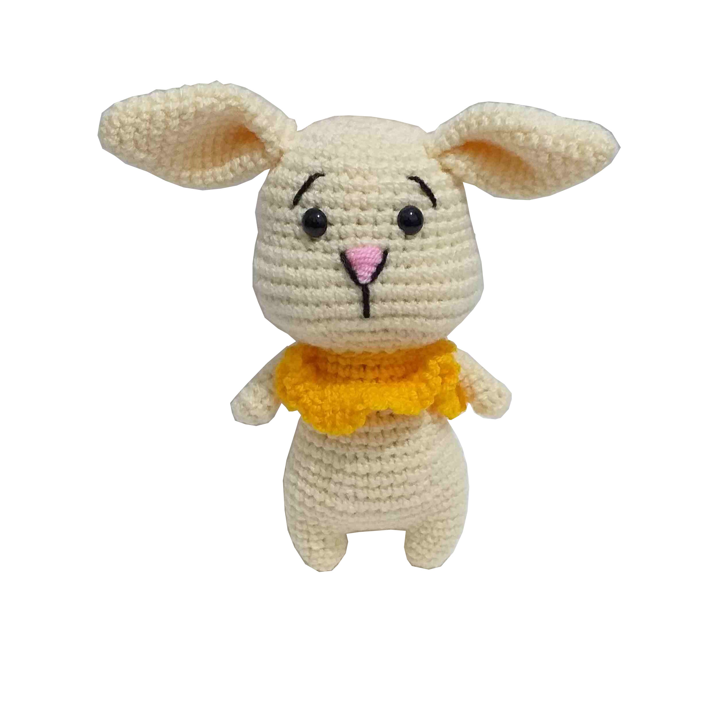 Handmade Crochet Keychain – Bunny Animal Shape
