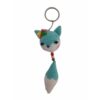 Handmade Crochet Keychain - Fox Animal Shape
