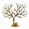 Decorative Brass Deer Figurine - Forest Animal Art