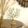 Decorative Brass Deer Figurine - Forest Animal Art