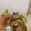 Decorative Brass Donkey Figurine - Rustic Farm Decor