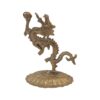Decorative Brass Dragon Figurine - Mythical Creature Art