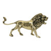 Decorative Brass Roaring Lion Figurine - King of the Jungle Sculpture