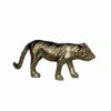 Decorative Brass Tiger Figurine - Wild Animal Art Decor