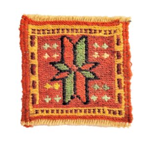 Drink Coaster in Kilim Star Design for Home & Kitchen