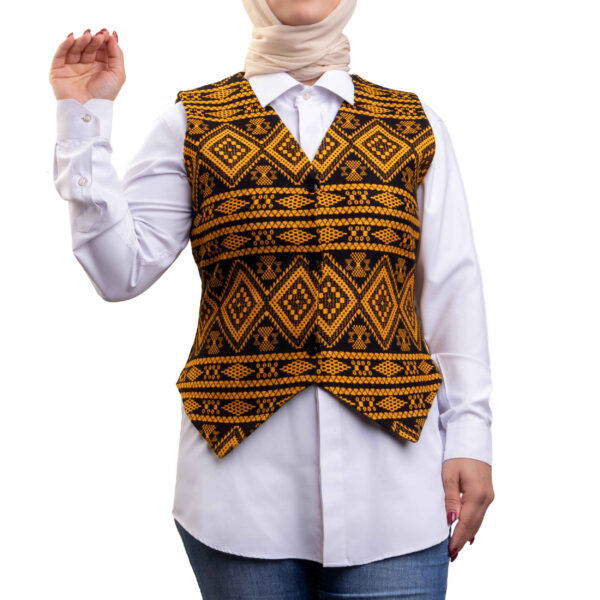 Embroidered Vest for Women All Lining with Balochi Design