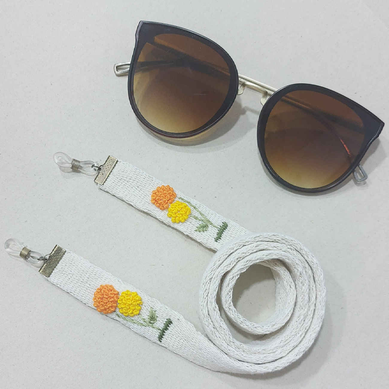 Glasses Strap – Durable Embroidery Design