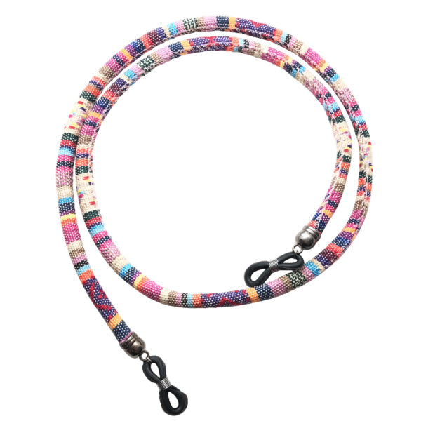 Glasses Strap – Handcrafted Striped Design