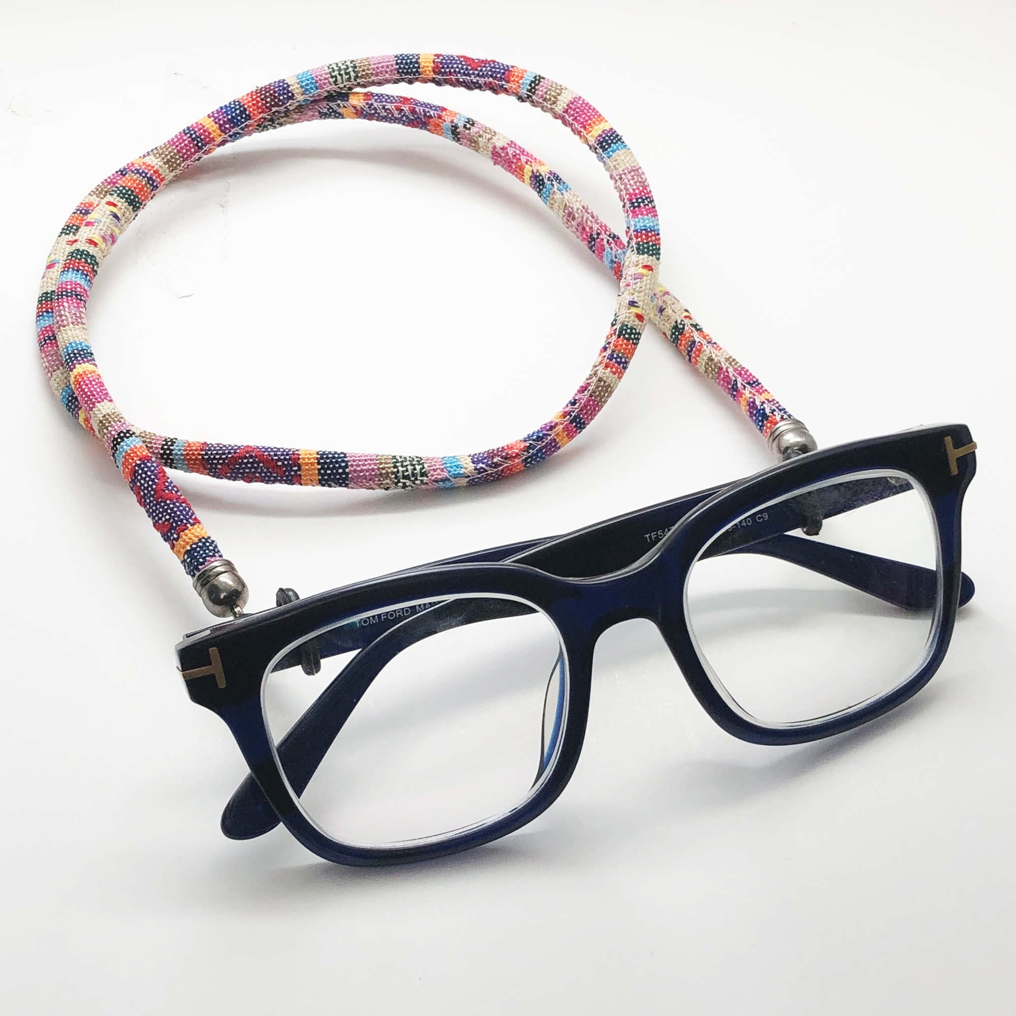 Glasses Strap – Handcrafted Striped Design
