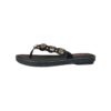 Flip Flop Beach Slippers for Women Black
