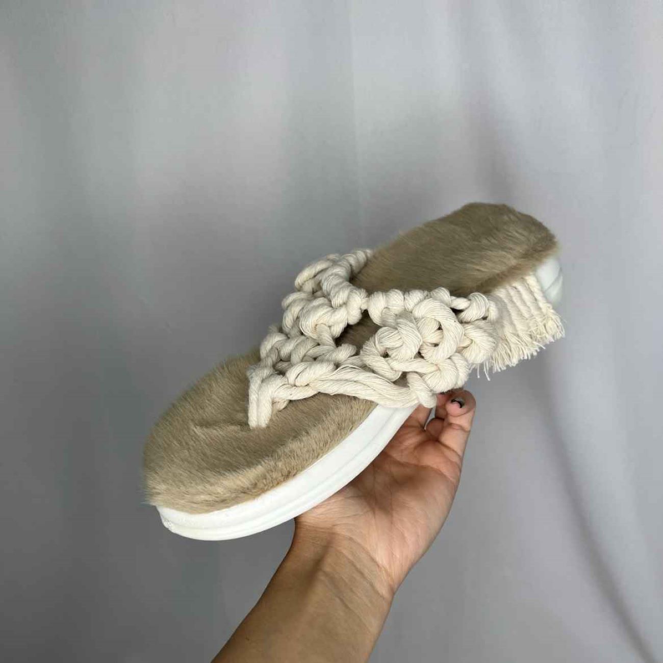 Flip Flop Boho Thong Slippers Handmade for Women