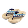Flip Flop Thong Slippers for Women Checkered Design