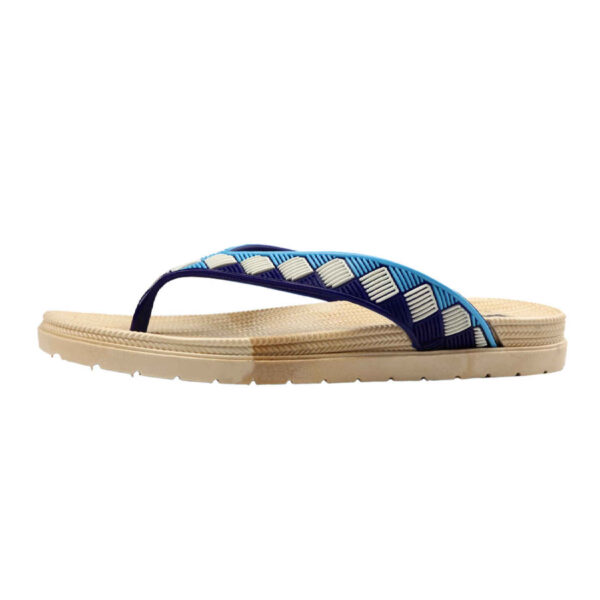 Flip Flop Thong Slippers for Women Checkered Design