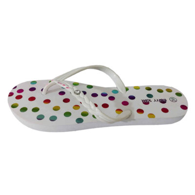 Flip Flop Thong Slippers for Women Dot Design