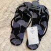 Flip Flop Thong Slippers with Velvet for Women