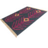 Genuine Persian Wool Kilim Rug Handwoven in Fars Qashqai