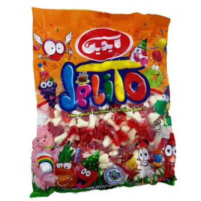 Halal Gummy Candy – Fruit Flavor Bone Shape – Aidin (1000g)