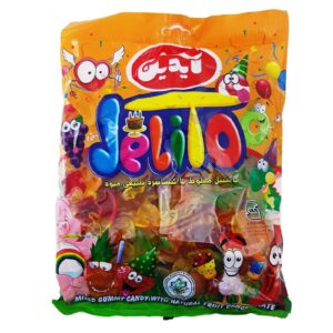 Halal Aidin Fruit Flavor Teddy Bear Gummy Candy 1000 gr