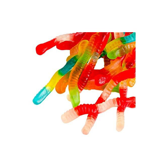 Halal Gummy Candy – Mix Fruit Flavor Snake Shape – Aidin (1000g)