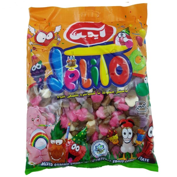 Halal Gummy Candy - Funnel Ice Cream Fruit Flavored - Aidin (1000g)