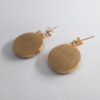 Gold Plated Drop Earrings Handcrafted Elephant Design