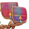 Handcrafted Persian Crossbody Shoulder Jajim Bag Pink